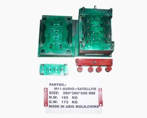 Audio+Satellite Socket Frame