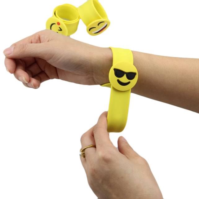 Plastic emoji watch