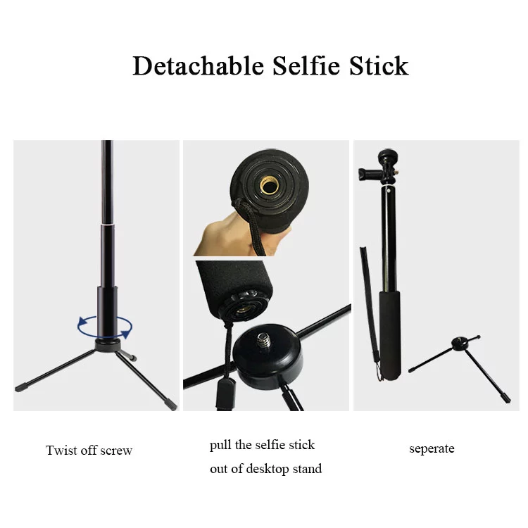 Newest Private Mold 2400-3000k;inch Led Light Ring With 3pcs Phone Holders For Tiktok Facebook Youtube Video Fill Light
