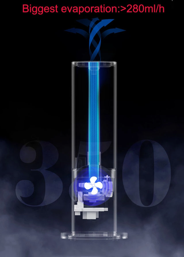 UV Sterilize Large Humidifiers for Bedroom,  Top Fill air Humidifiers Cool Mist Quiet Floor  ultrasonic sterilize humidifier
