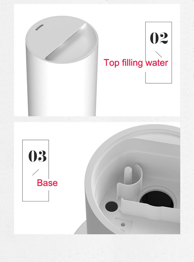 UV Sterilize Large Humidifiers for Bedroom,  Top Fill air Humidifiers Cool Mist Quiet Floor  ultrasonic sterilize humidifier