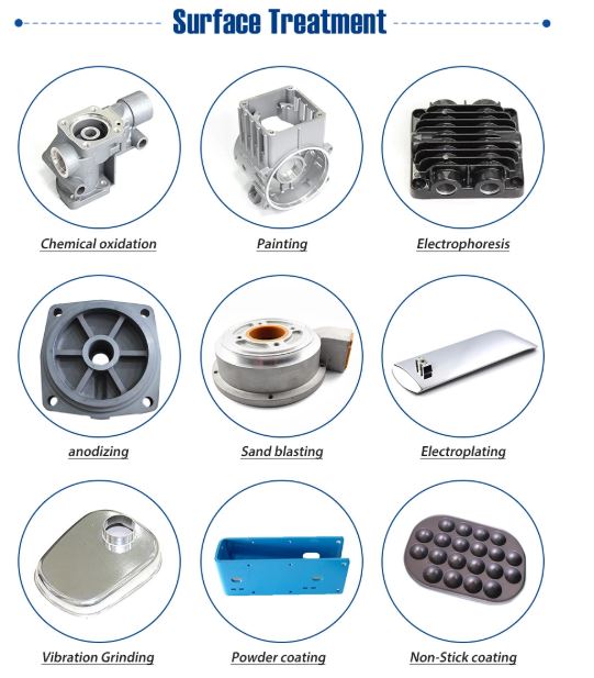 die casting -surface treatment die casting -surface treatment
