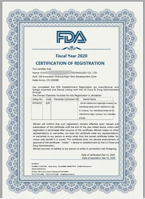 FDA FDA