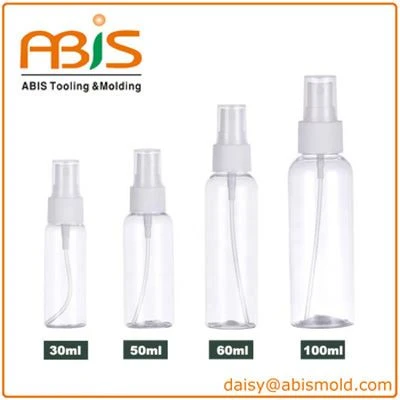 Clear Empty Disinfection Hand Sanitizer Bottle