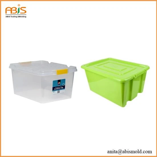 Plastic injection storage box mould 1