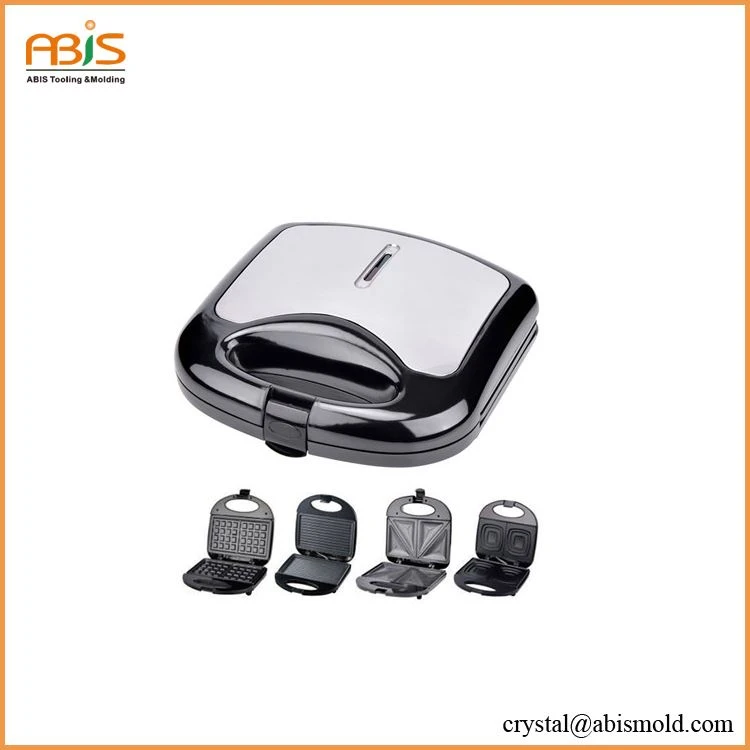Detachable Plates waffle maker grill and sandwich maker grill maker 4 in 1 for homeuse with GS