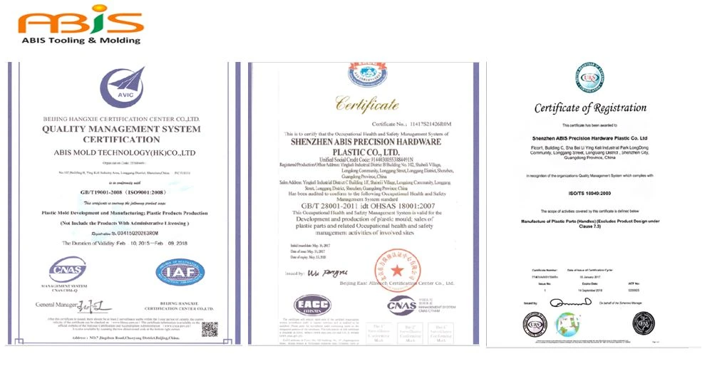 ABIS mold certification ABIS mold certification