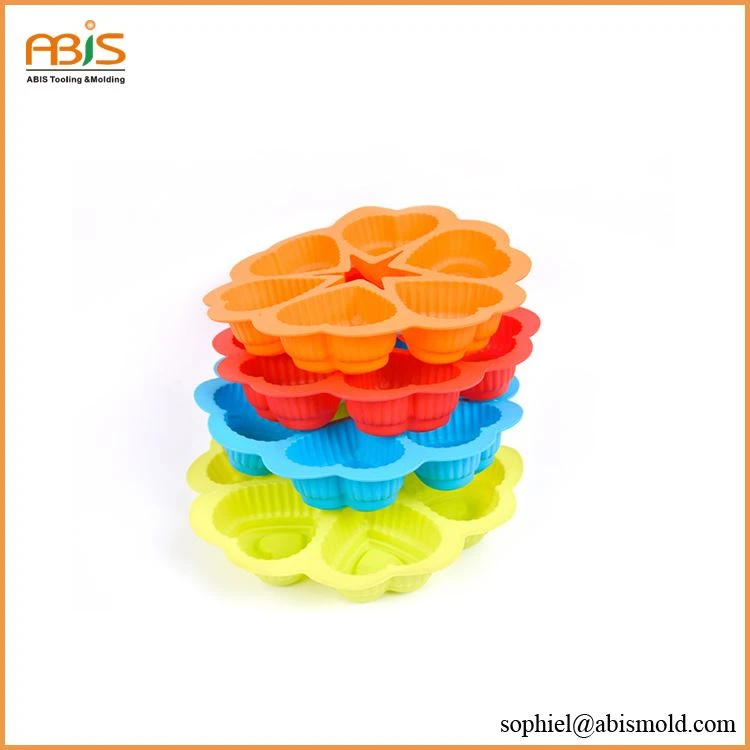 Cake Rubber Injection Silicone Mold Mould