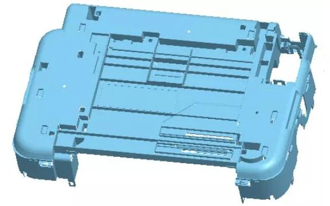 Printer bottom shell hot runner injection mould