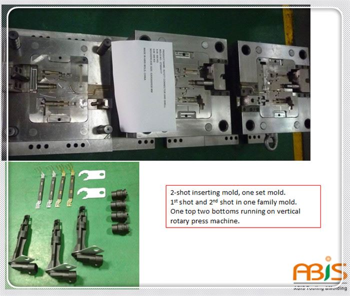 2-shot inseting mold 2-shot inseting mold