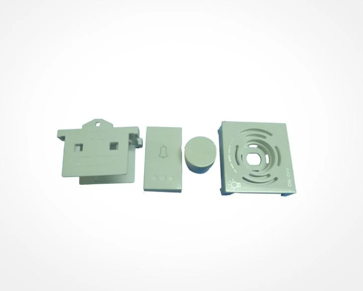 Electronic Doorbell Switch Plastic Cover Shell Injection Mould Making