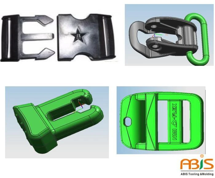 Safe Wearable Buckle Plastic Injection Molding