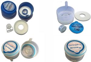 100% New Pet 55mm 5 Gallon Water Bottle Non-Spill PE Smart Cover Lids Cap