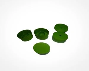 Metal Precision Ejection Cap Or Lid Part Plastic Molding