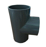 A Large Pipe Fitting PVC Tee Tubes Moulds