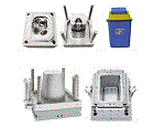 New Dustbin Plastic Injection Mold