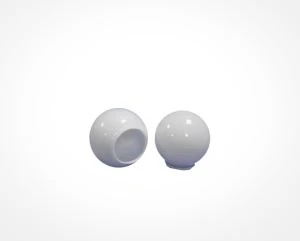 Plastic Injection Molded Delrin Solid Plastic Ball Mold