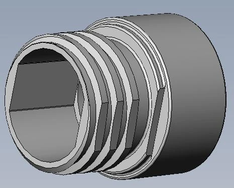 Hand Loaded Cores With Internal Thread Product Injection Mold