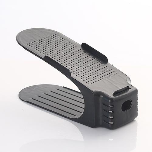 Plastic PP Adjustable Shoes Rack Pair