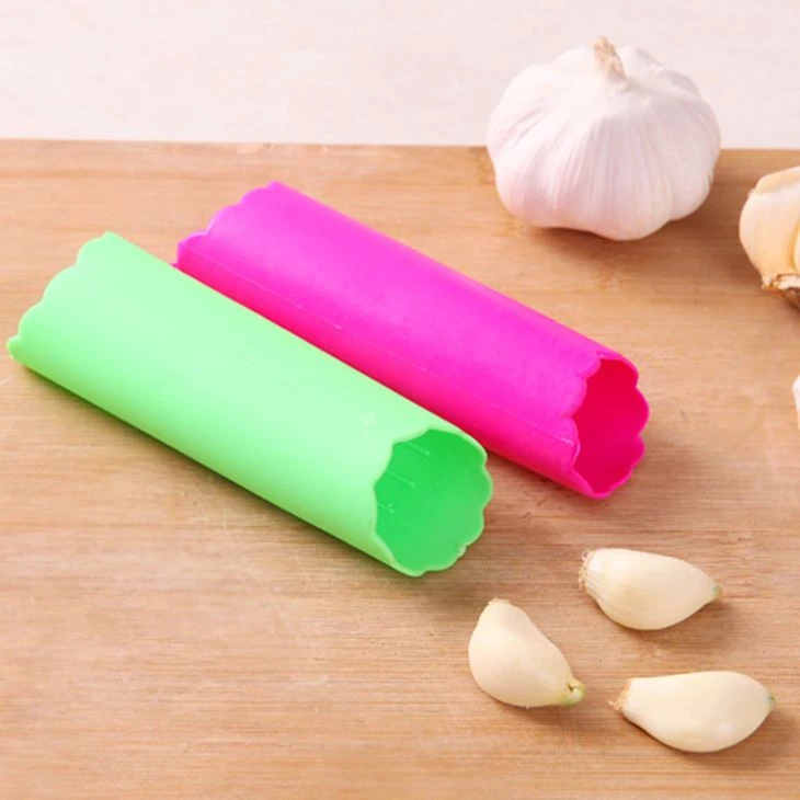 Plastic Silicone Garlic Peeler Kitchen Tool