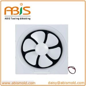 Two-Plate ABS Exhaust Fan Cover Plastic Injection Mould