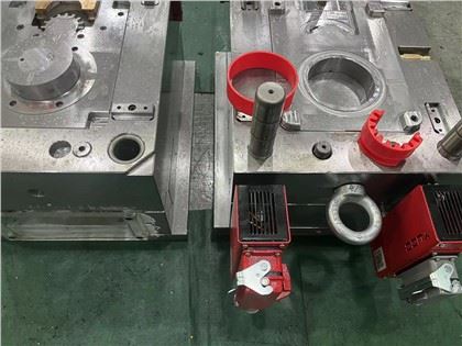 plastic injection mold for round parts