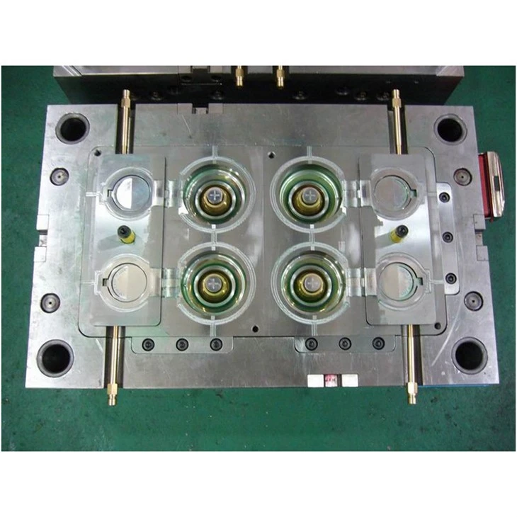 4 Cavity Red Cap Plastic Injection Mold 4 Cavity Red Cap Plastic Injection Mold