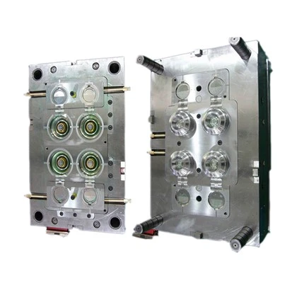 4 Cavity Red Cap Plastic Injection Mold