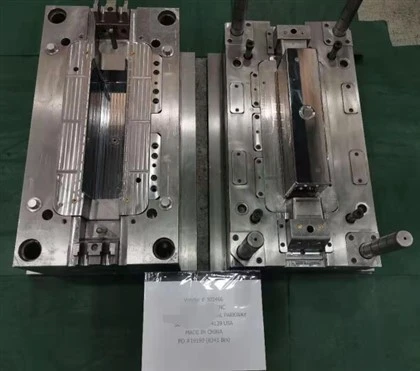 Refrigerator and freezer box of PET high temperature material mold
