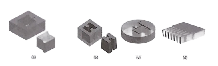 Figure 1-29 Parts machined by wire EDM Figure 1-29 Parts machined by wire EDM