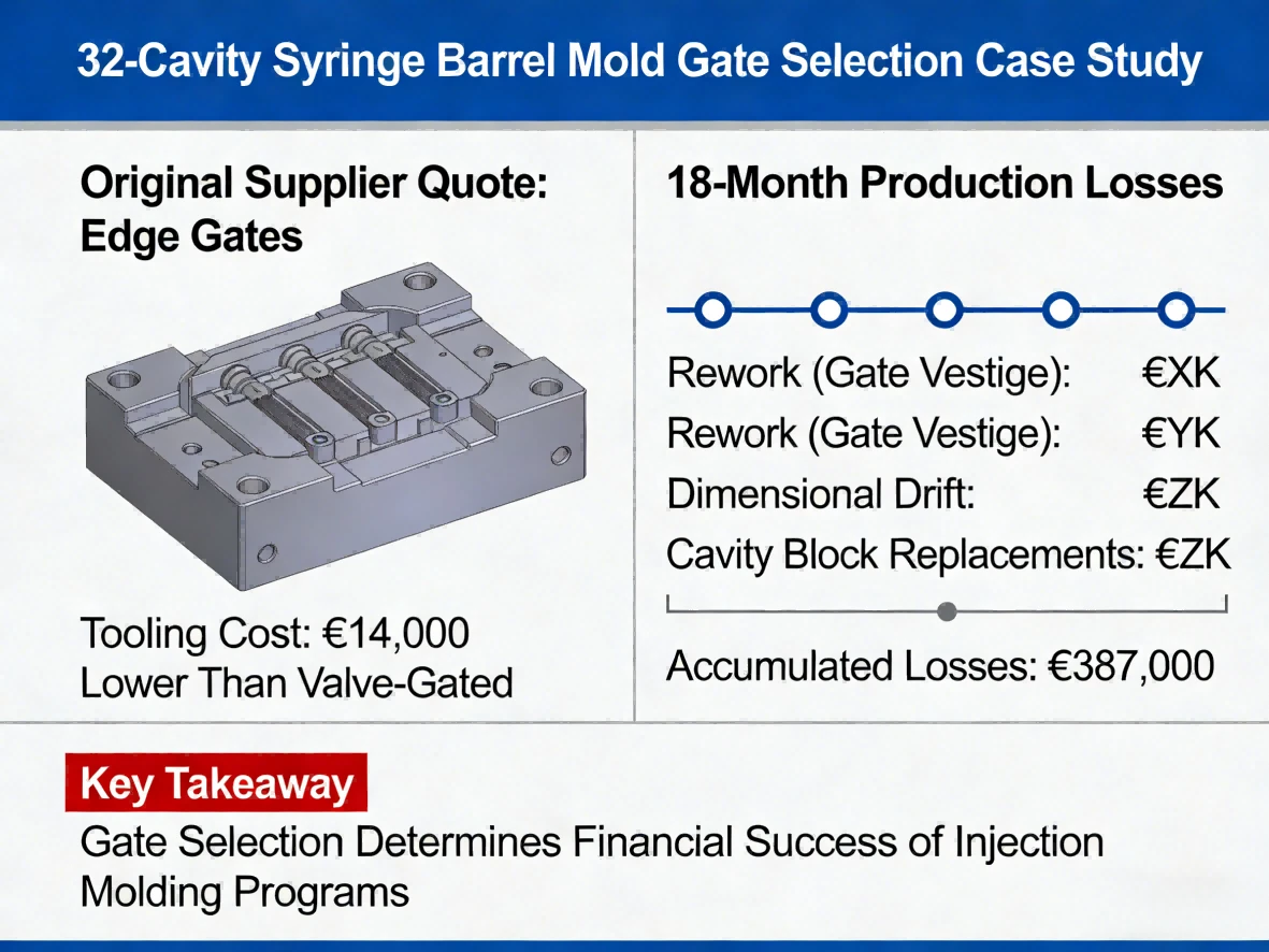 Injection Molding Gate Types: Selection Guide & Applications